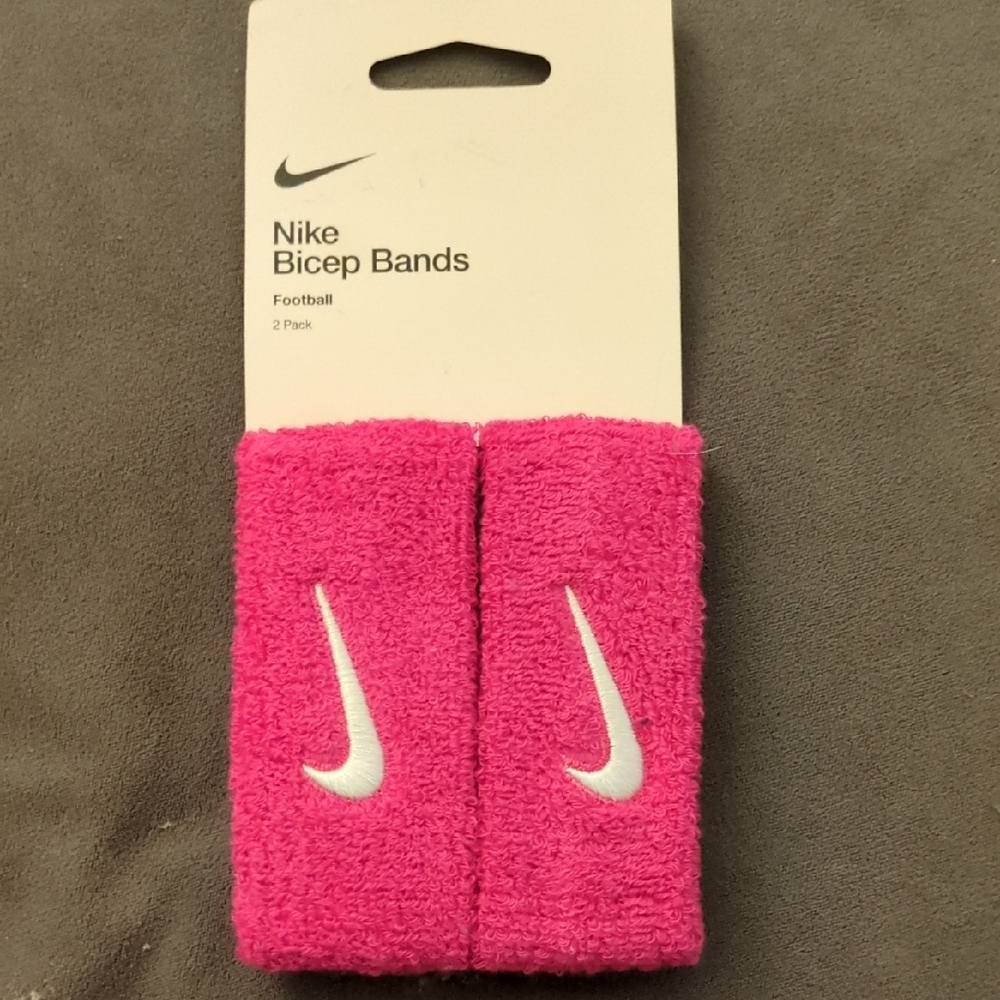 Nike Bright Pink Bicep Bands